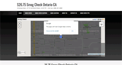Desktop Screenshot of ontariosmog.com